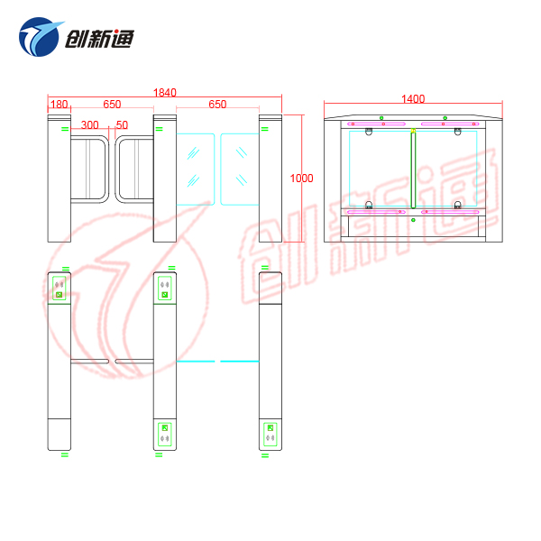 擺閘,三輥閘,速通閘,旋轉(zhuǎn)閘,平移閘,一字閘,人臉識別，